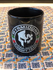 Tazza personalizzata stampata per un cliente