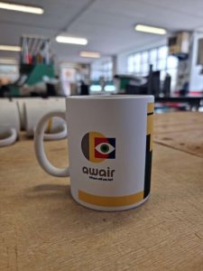 tazza personalizzata opaca retro