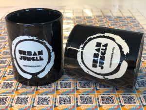 tazze nere personalizzate