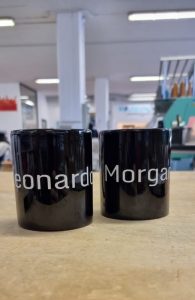 Tazza personalizzata stampata per un cliente