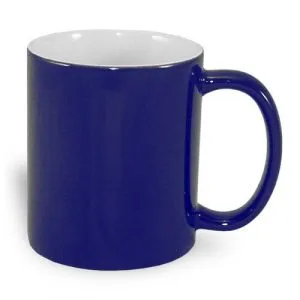 Tazza magica personalizzata blu navy