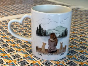 Tazza cuore personalizzata