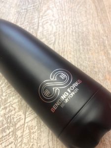 bottiglia termica con logo
