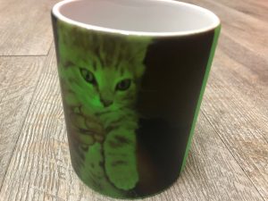 tazza fluo personalizzata