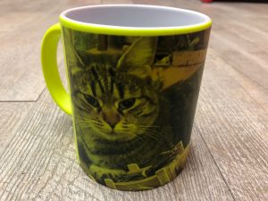 tazze colori fluo personalizzate