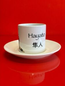Tazzina da caffe personalizzata per un cliente