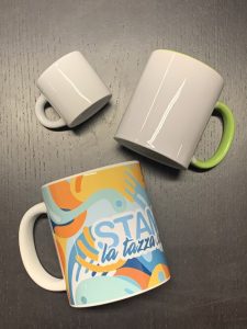 Tazza personalizzata stampata per un cliente