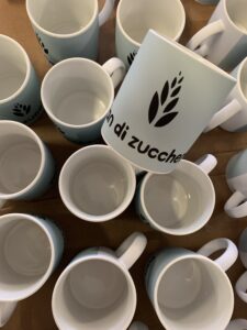 Tazza personalizzata stampata per un cliente