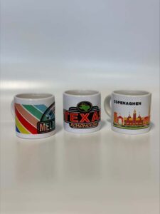 Tazzina da caffe personalizzata per un cliente