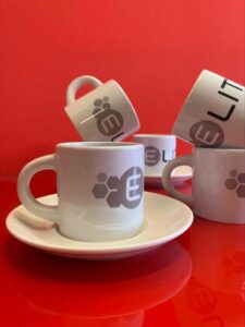 Tazzina da caffe personalizzata per un cliente