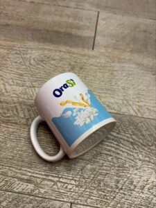 Tazza personalizzata stampata per un cliente