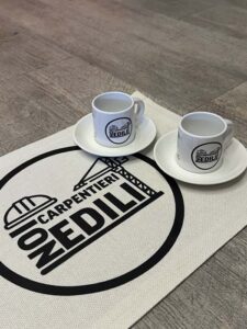 Tazzina da caffe personalizzata per un cliente