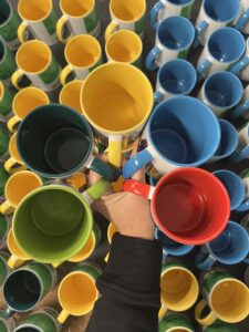 Tazza personalizzata stampata per un cliente