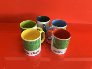 Tazza personalizzata stampata per un cliente