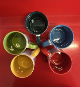 Tazza personalizzata stampata per un cliente
