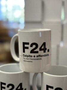 Tazza personalizzata stampata per un cliente