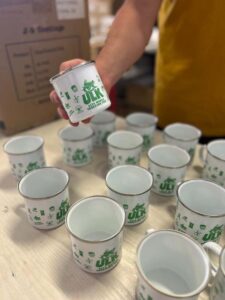 Tazza personalizzata stampata per un cliente