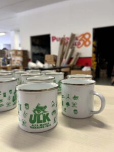 Tazza personalizzata stampata per un cliente
