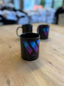 Tazza personalizzata stampata per un cliente