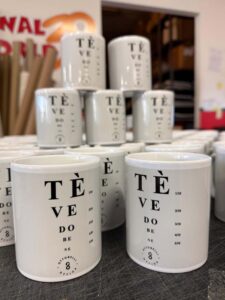 Tazza personalizzata stampata per un cliente