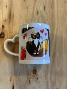 Tazza personalizzata stampata per un cliente