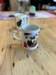 Tazza personalizzata stampata per un cliente