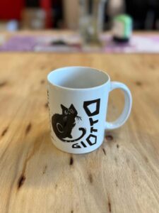 Tazza personalizzata stampata per un cliente