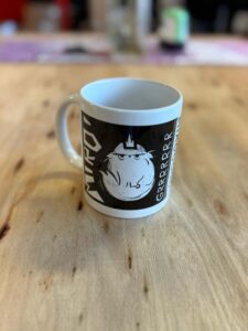 Tazza personalizzata stampata per un cliente