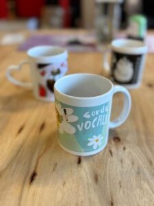 Tazza personalizzata stampata per un cliente