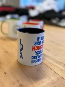 Tazza personalizzata stampata per un cliente