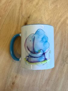 Tazza personalizzata stampata per un cliente