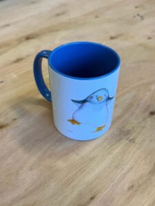 Tazza personalizzata stampata per un cliente