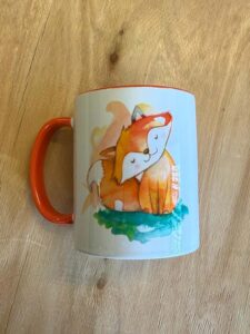 Tazza personalizzata stampata per un cliente