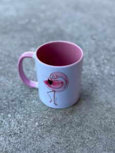 Tazza personalizzata stampata per un cliente