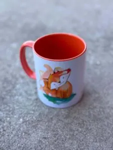 Tazza personalizzata stampata per un cliente