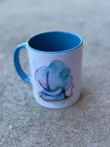 Tazza personalizzata stampata per un cliente