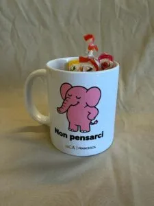 Tazza personalizzata stampata per un cliente