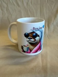 Tazza personalizzata stampata per un cliente