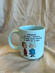 Tazza personalizzata stampata per un cliente