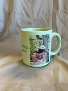 Tazza personalizzata stampata per un cliente