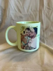Tazza personalizzata stampata per un cliente