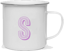 Tazza in alluminio personalizzata da 236 ml