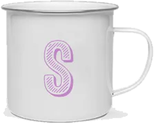 Tazza in alluminio personalizzata da 236 ml