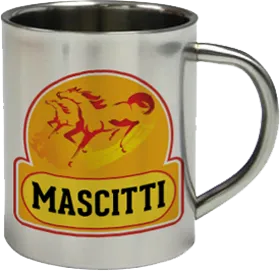 Tazza in acciaio inox personalizzata da 295 ml